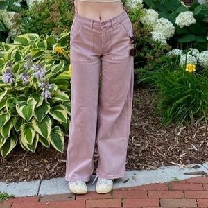 American Eagle lavender stretch pants size 4